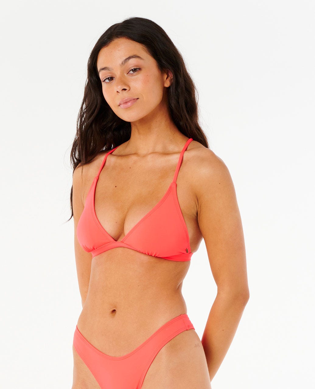 Classic Surf Cross Back Triangle Bikini Top