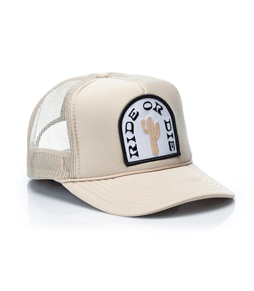 Ride or Die Patch Trucker Hat