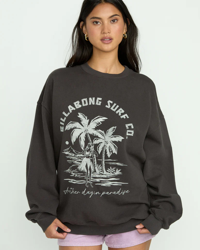 Ride In Oversized Crewneck Sweatshirt