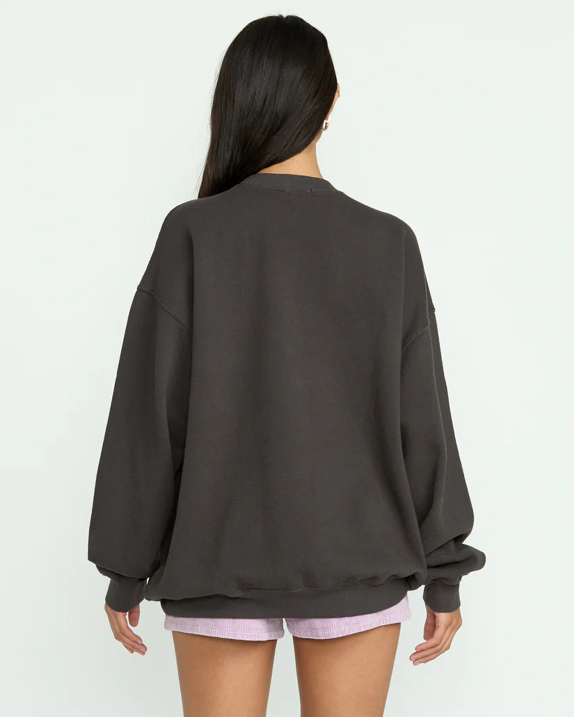 Ride In Oversized Crewneck Sweatshirt