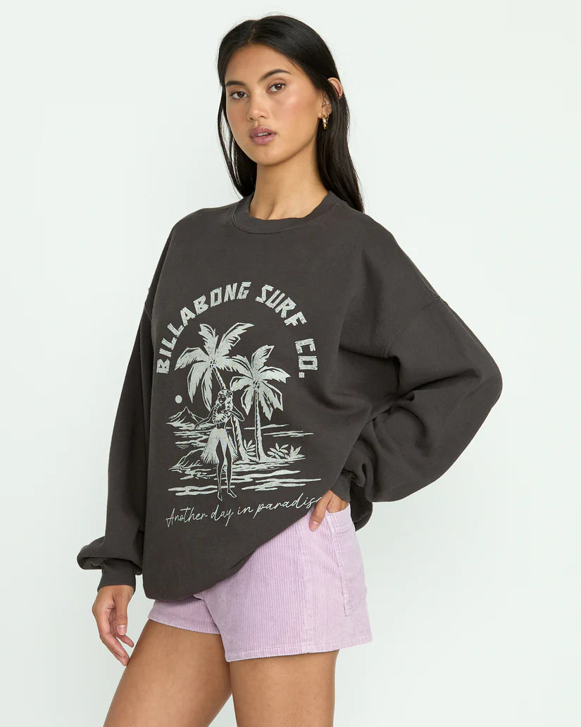 Ride In Oversized Crewneck Sweatshirt