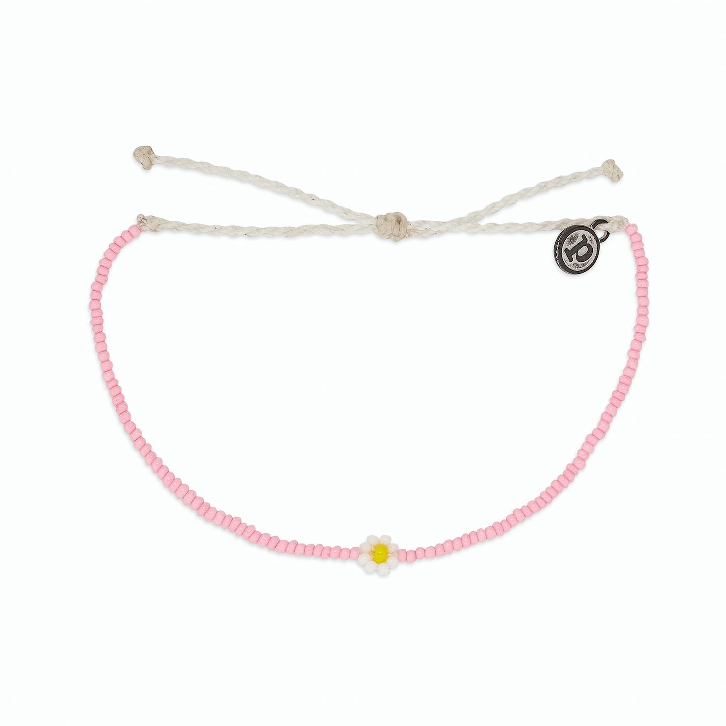 Spring Daisy Seed Bead Bracelet