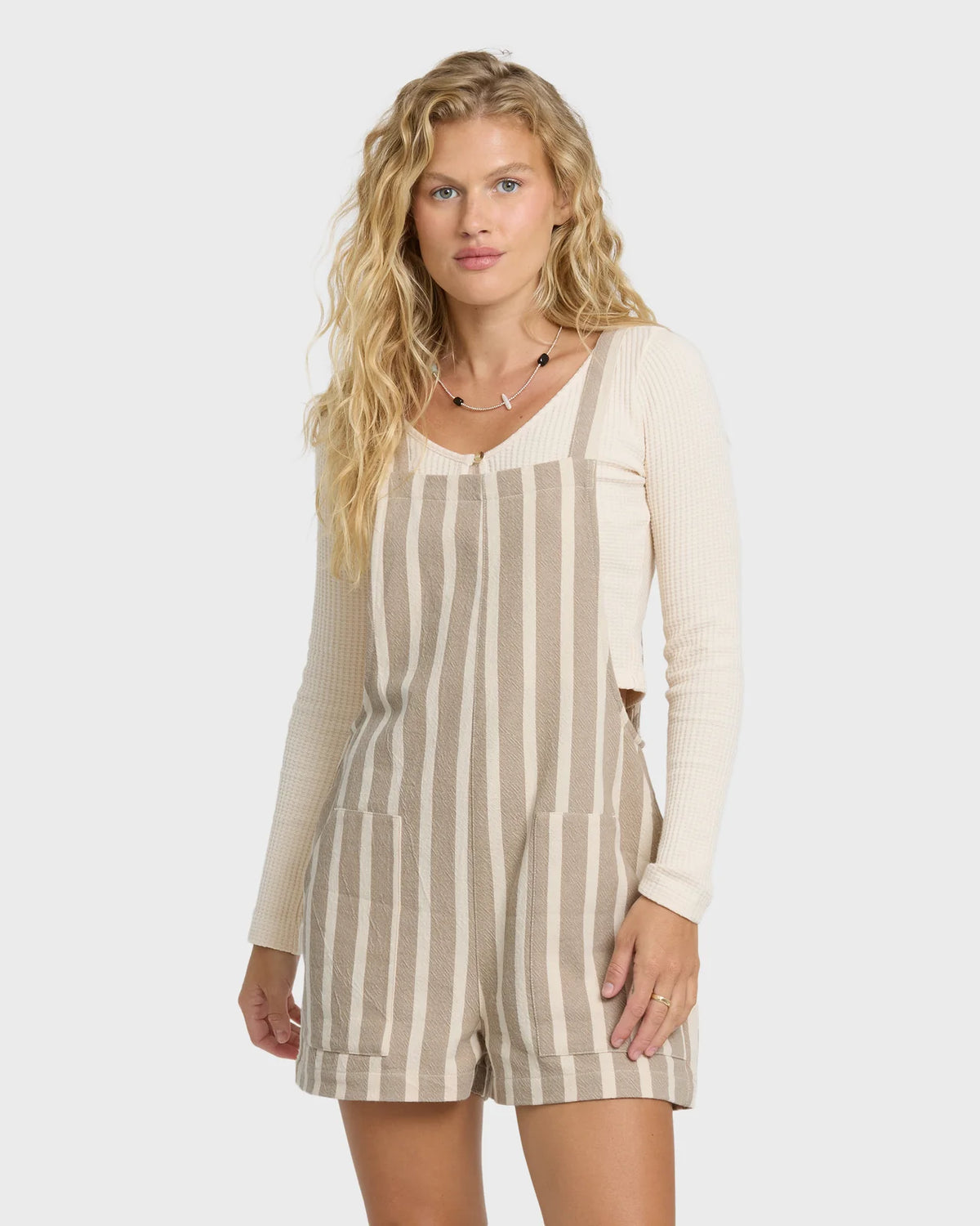 Beach Crush Yarn-Dyed Overalls
