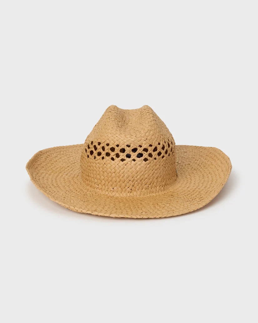 Wild Waves Wide Brim Straw Hat