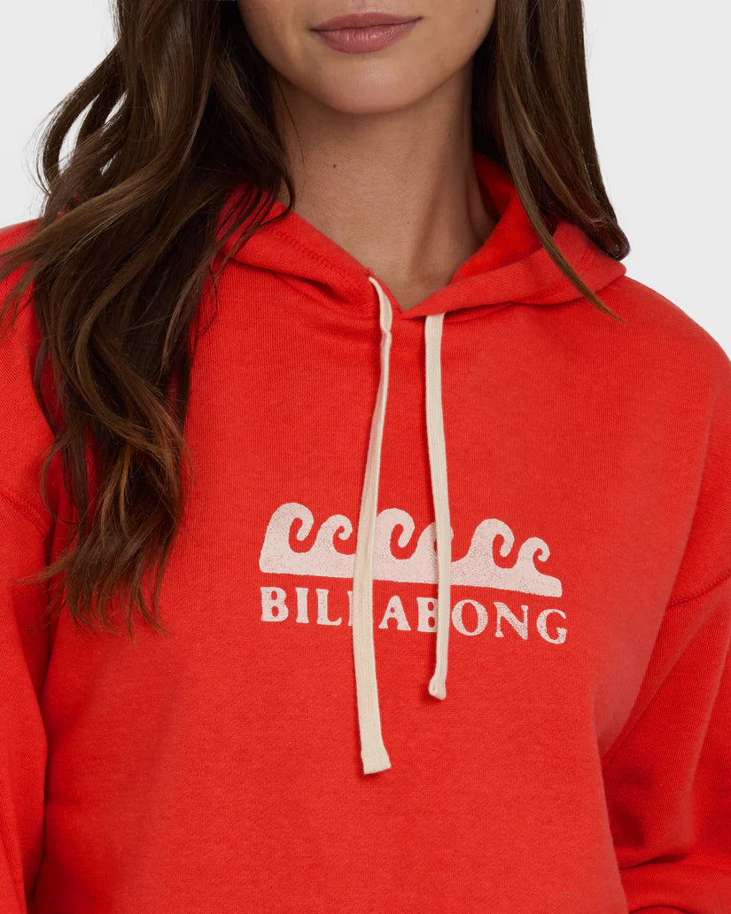Surfing In Town Pullover Hoodie