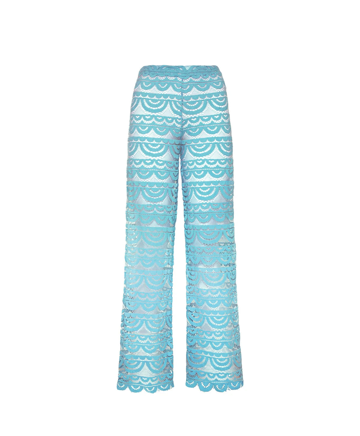 High Waist Lace Cover Up Pant