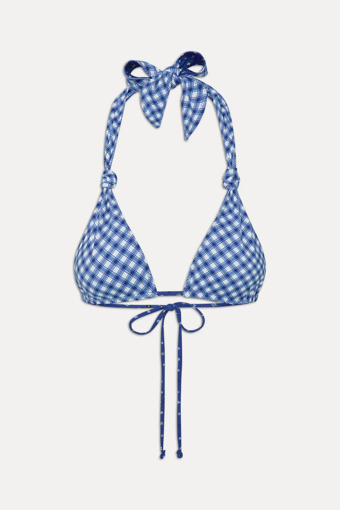 Kealy Triangle Halter Bikini Top