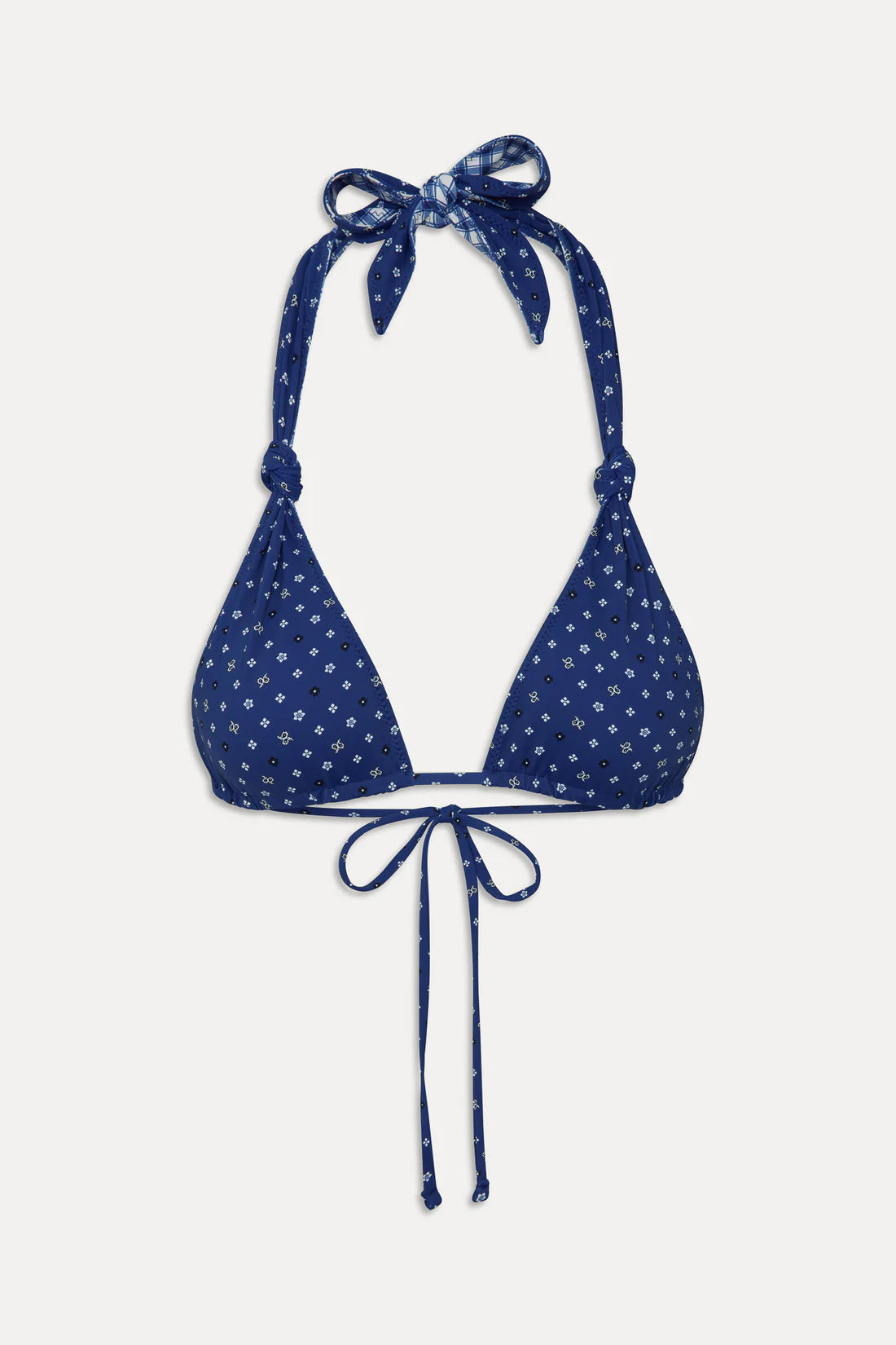 Kealy Triangle Halter Bikini Top
