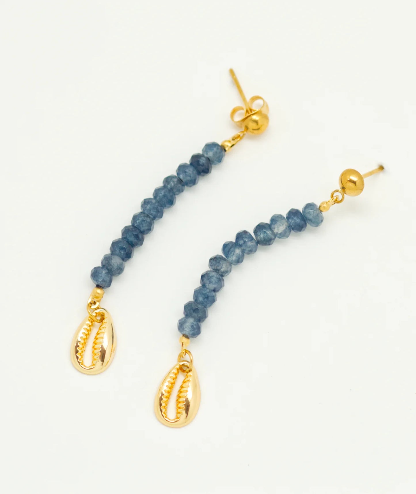 Glimmer Puka Drop Earring