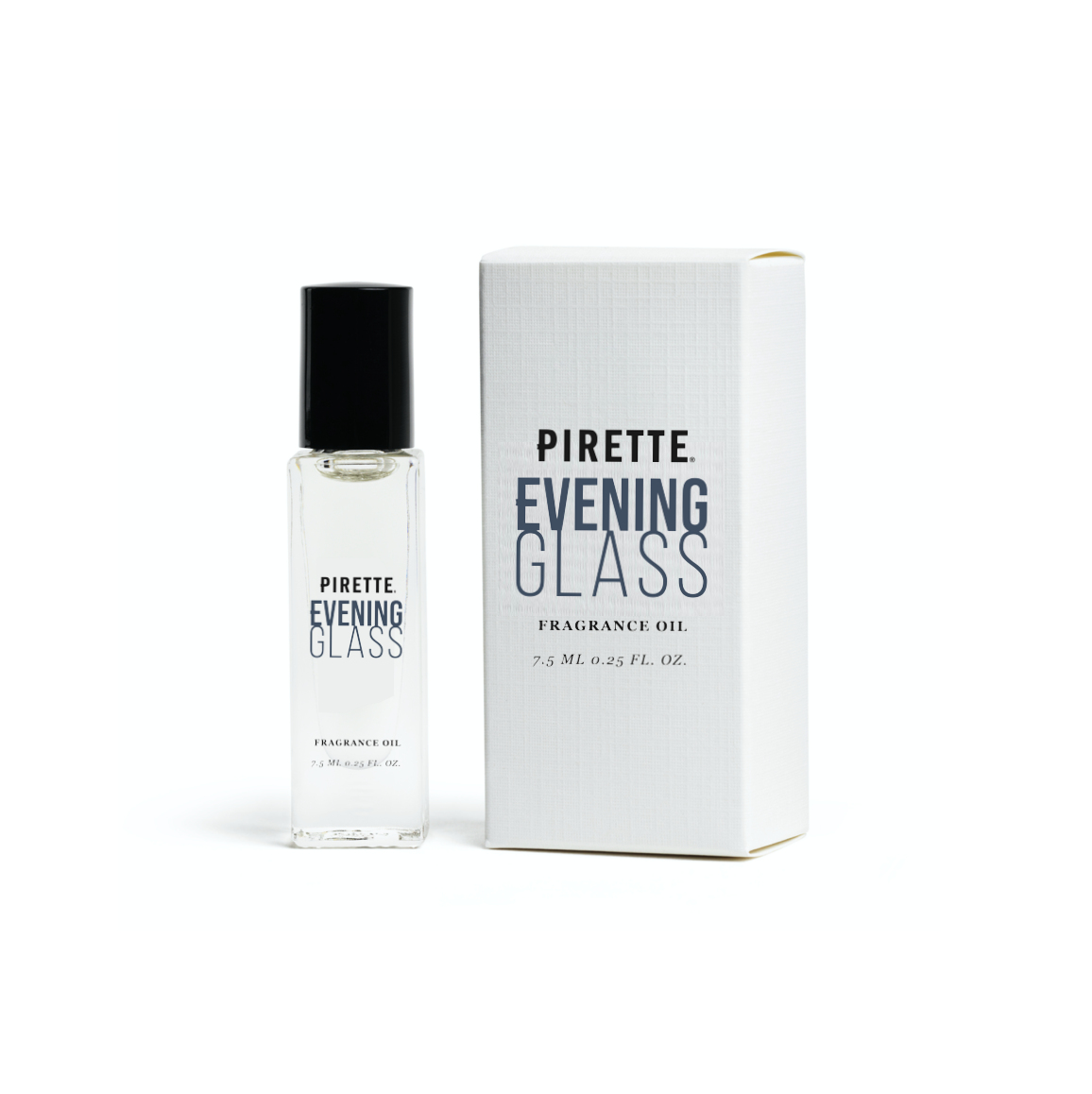 Pirette Mini Evening Glass coconut and vanilla fragrance oil rollerball
