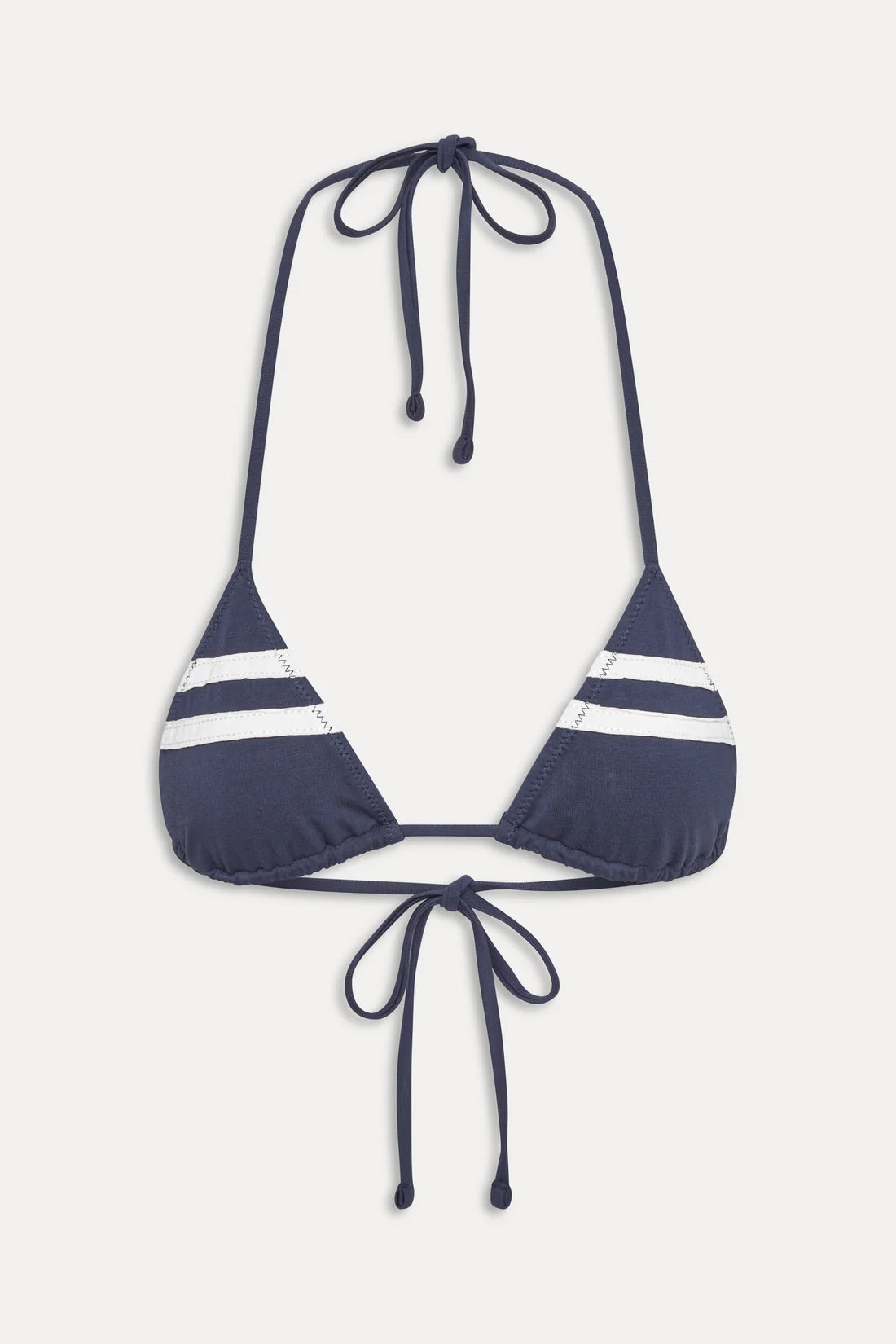 Nick Cotton Triangle Bikini Top