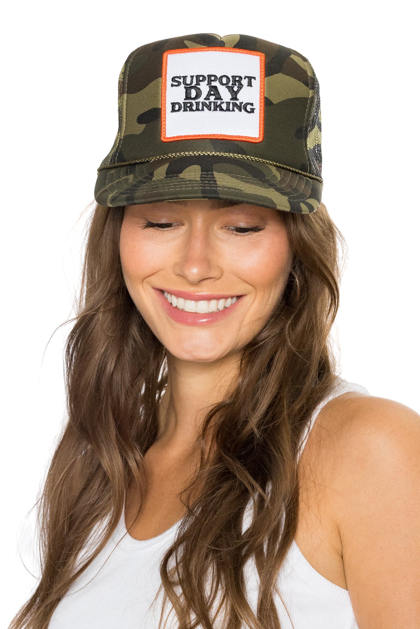 Support Day Drinking Trucker Hat