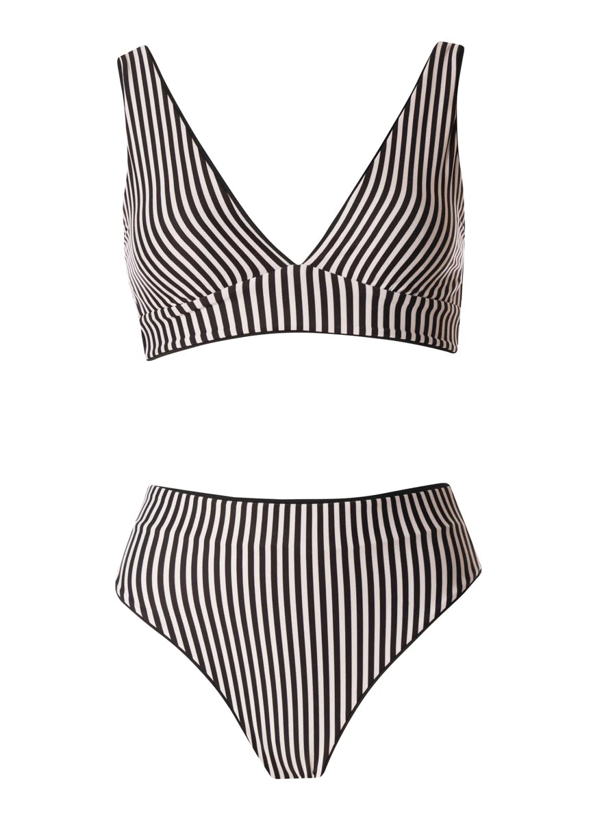 Allure Longline Reversible Bikini Top