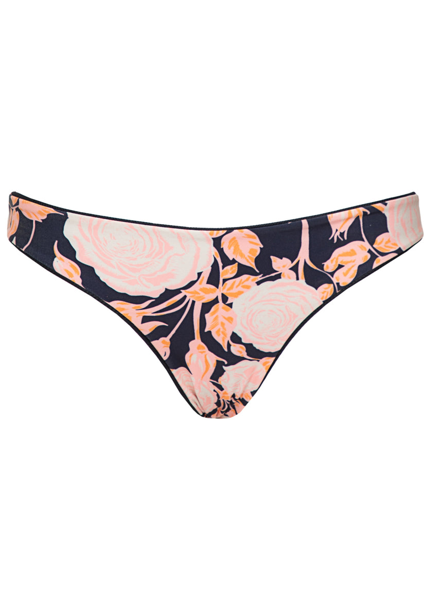 Onyx Black Flirt Low Rise Bikini Bottom