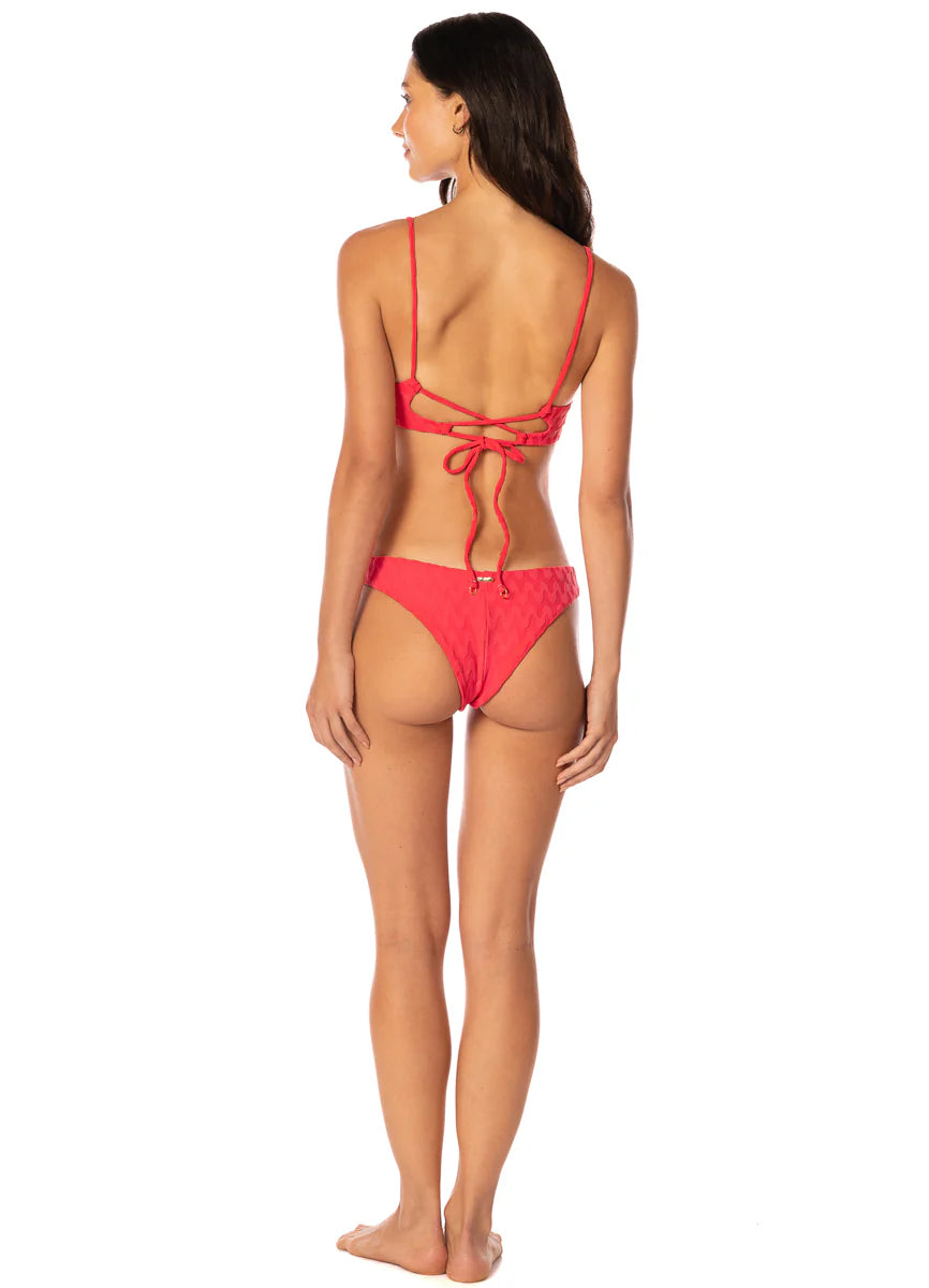 Apple Red Sublimity Classic Bikini Bottom