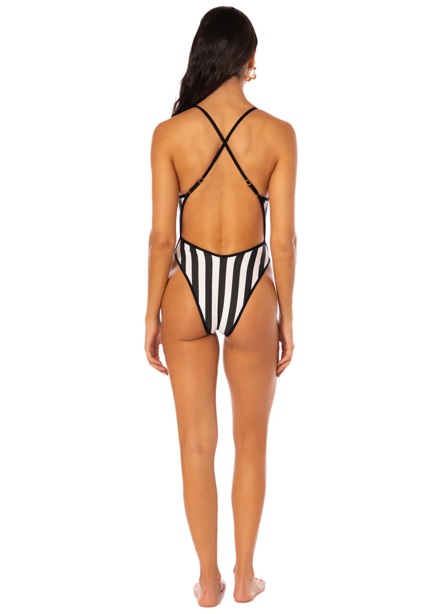 Rugby Rush Mae Cheeky Cut Classic One Piece