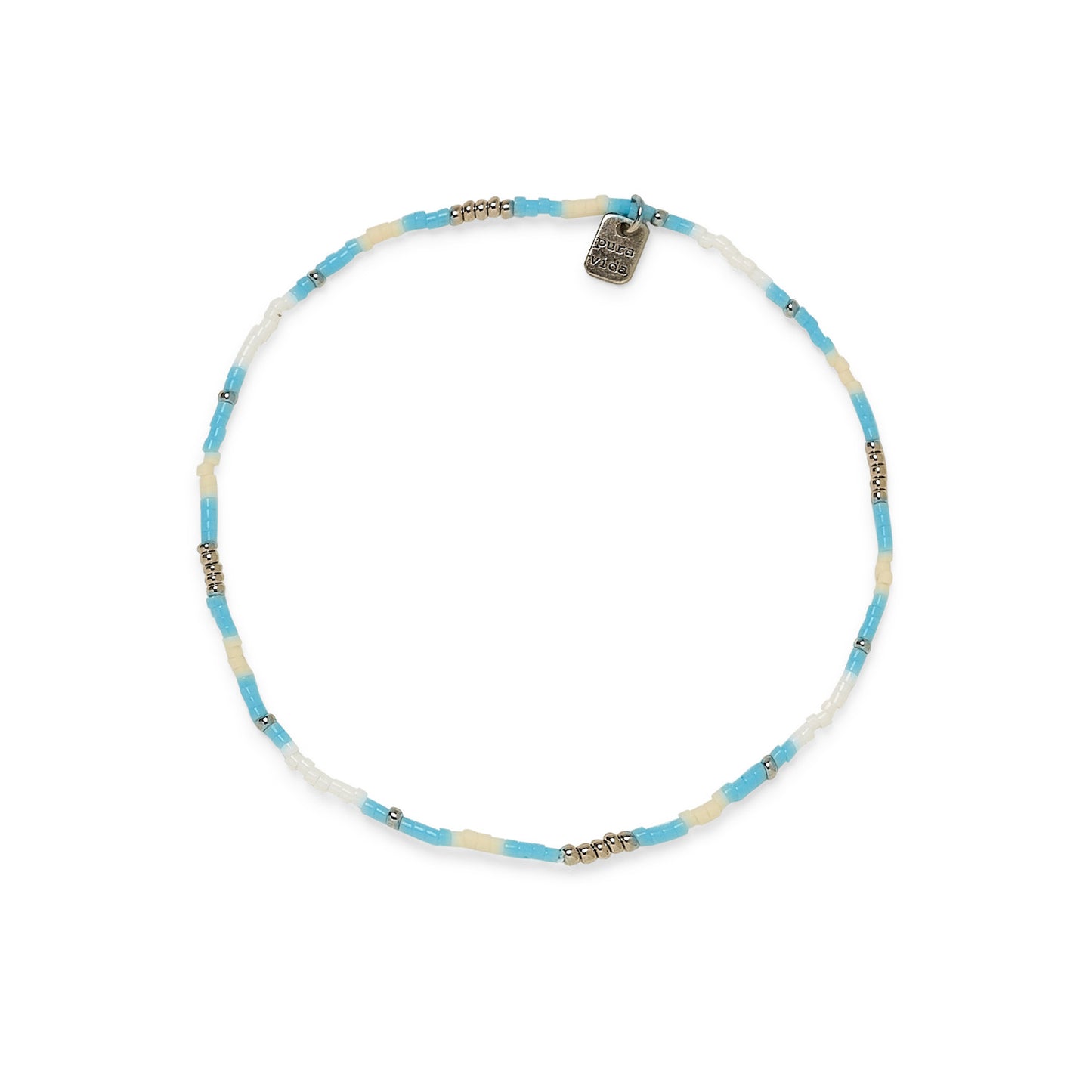 Ventura Stretch Bead Anklet