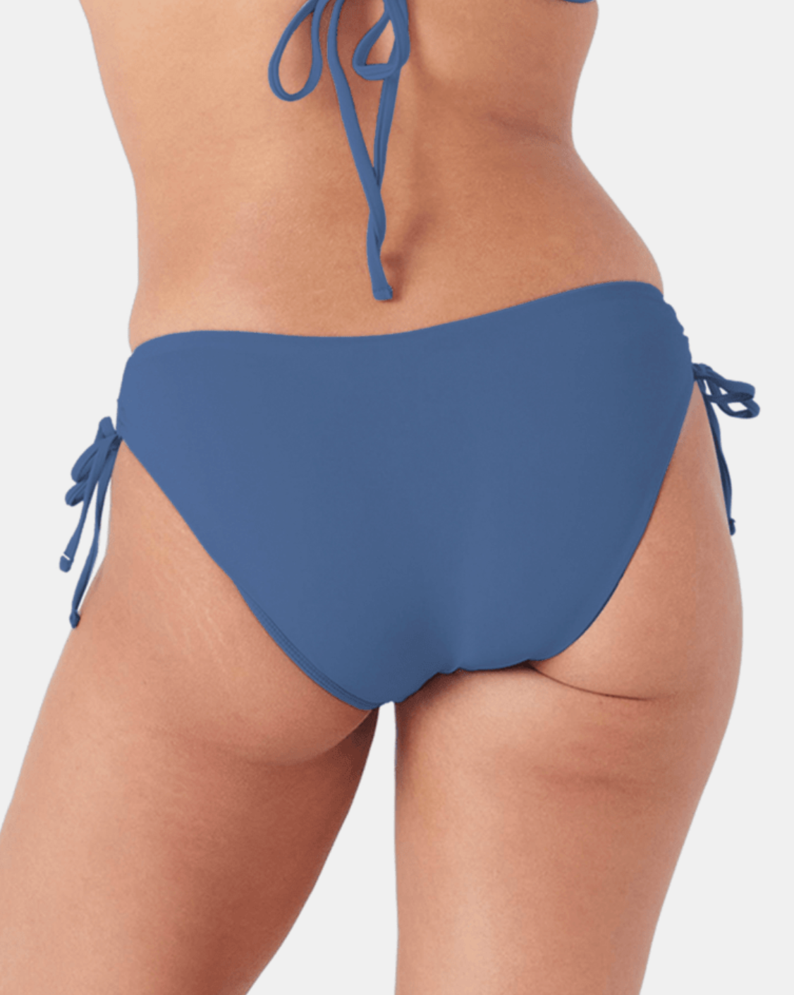 Solid Beach Classics Hipster Lace-Up Bikini Bottom