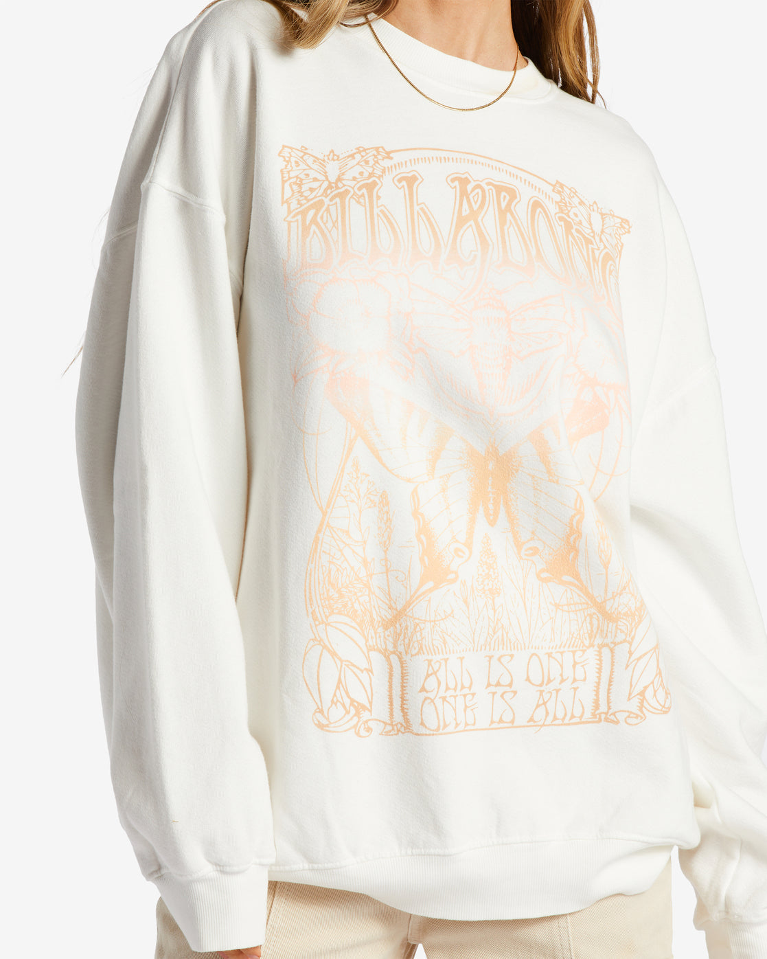 Ride In Oversized Crewneck Sweatshirt