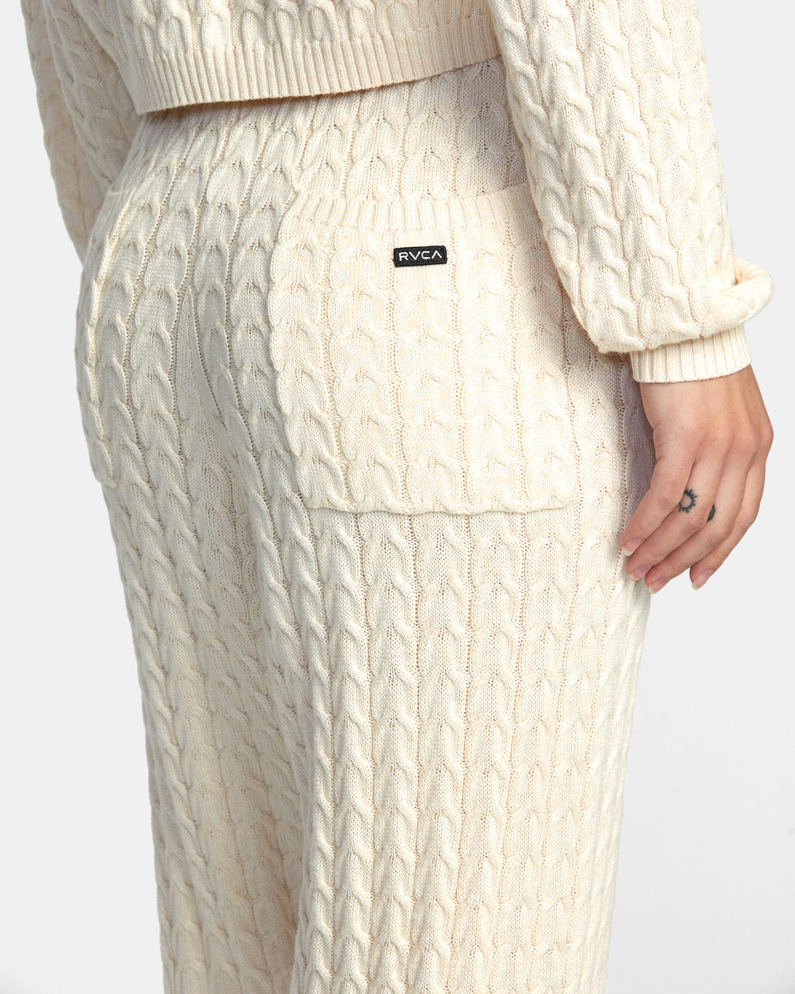 Soft Cable Knit Joggers
