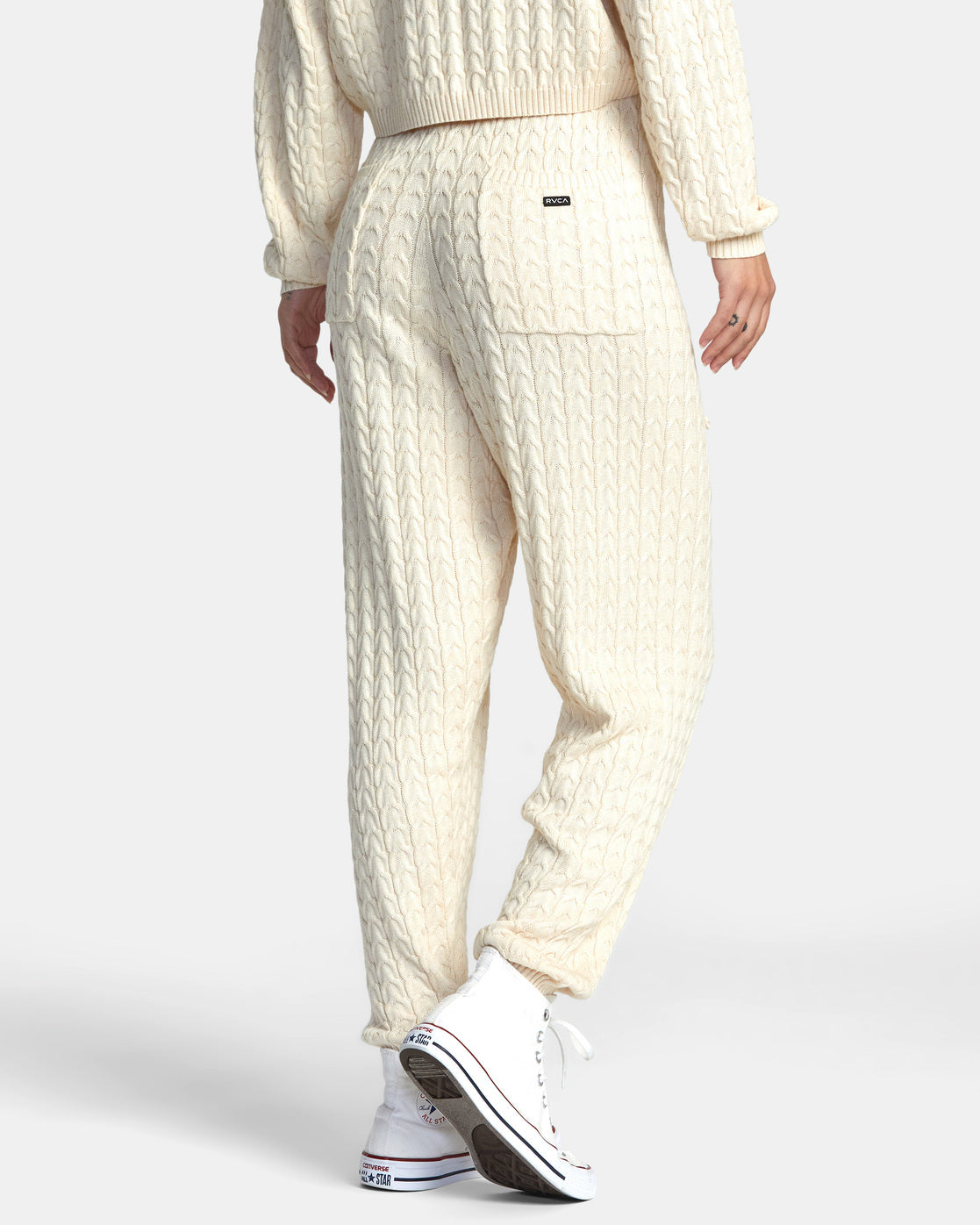Soft Cable Knit Joggers