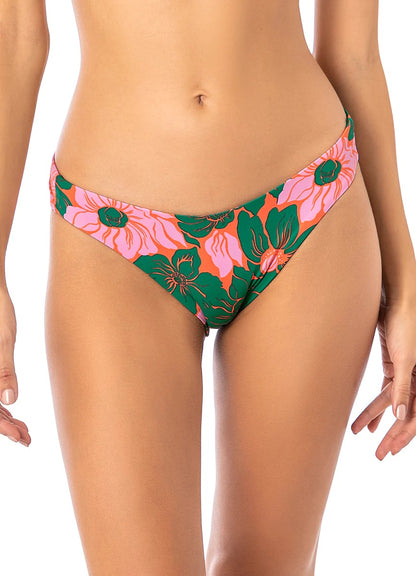 Floral Stamp Sublimity Bikini Bottom