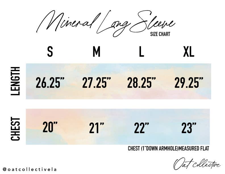 SALTY Mineral Washed Long Sleeve Graphic