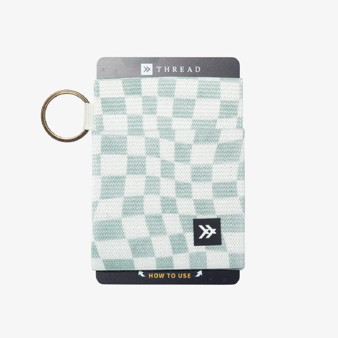Thread elastic wallet in Jupiter Aqua by Thread Wallets — product view