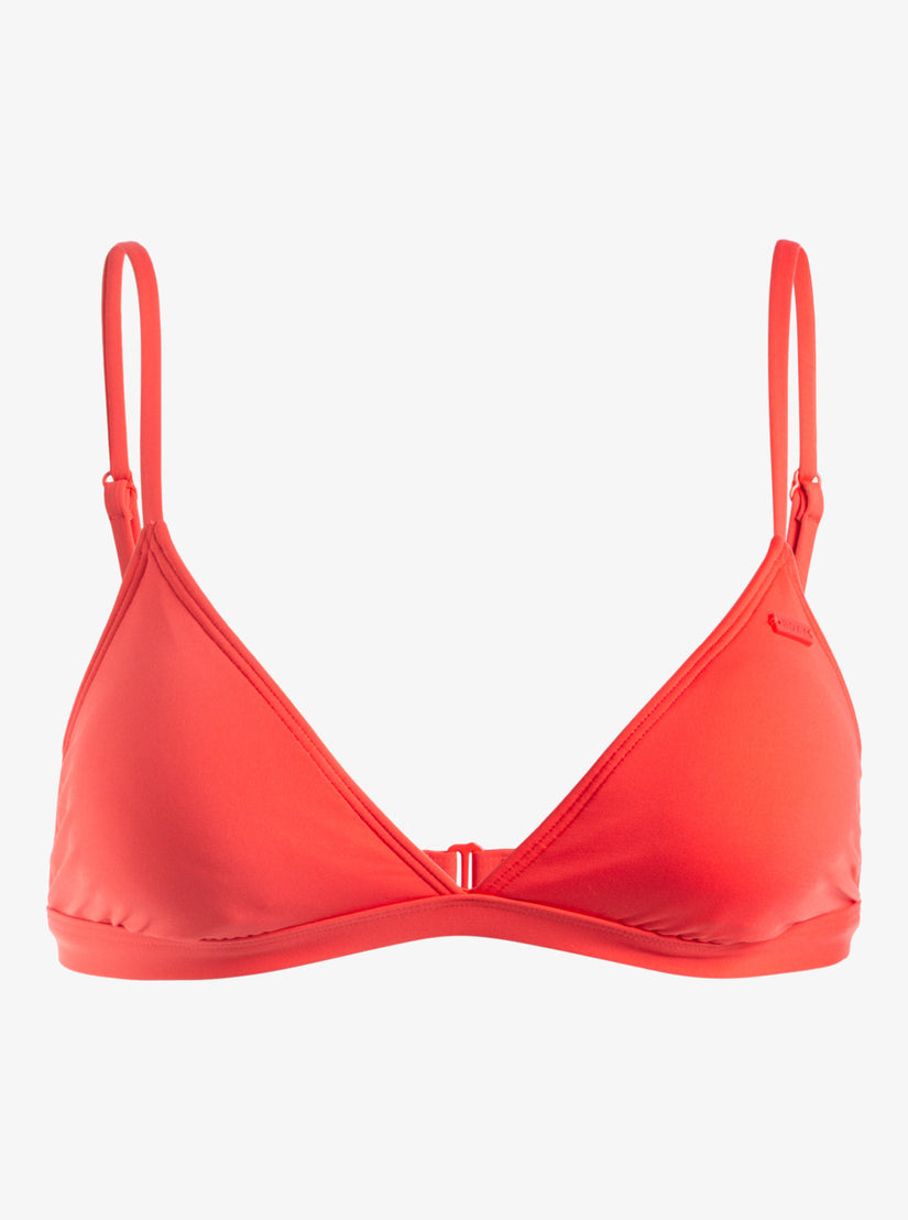 Solid Beach Classics Fixed Triangle Bikini Top The Bikini Shoppe