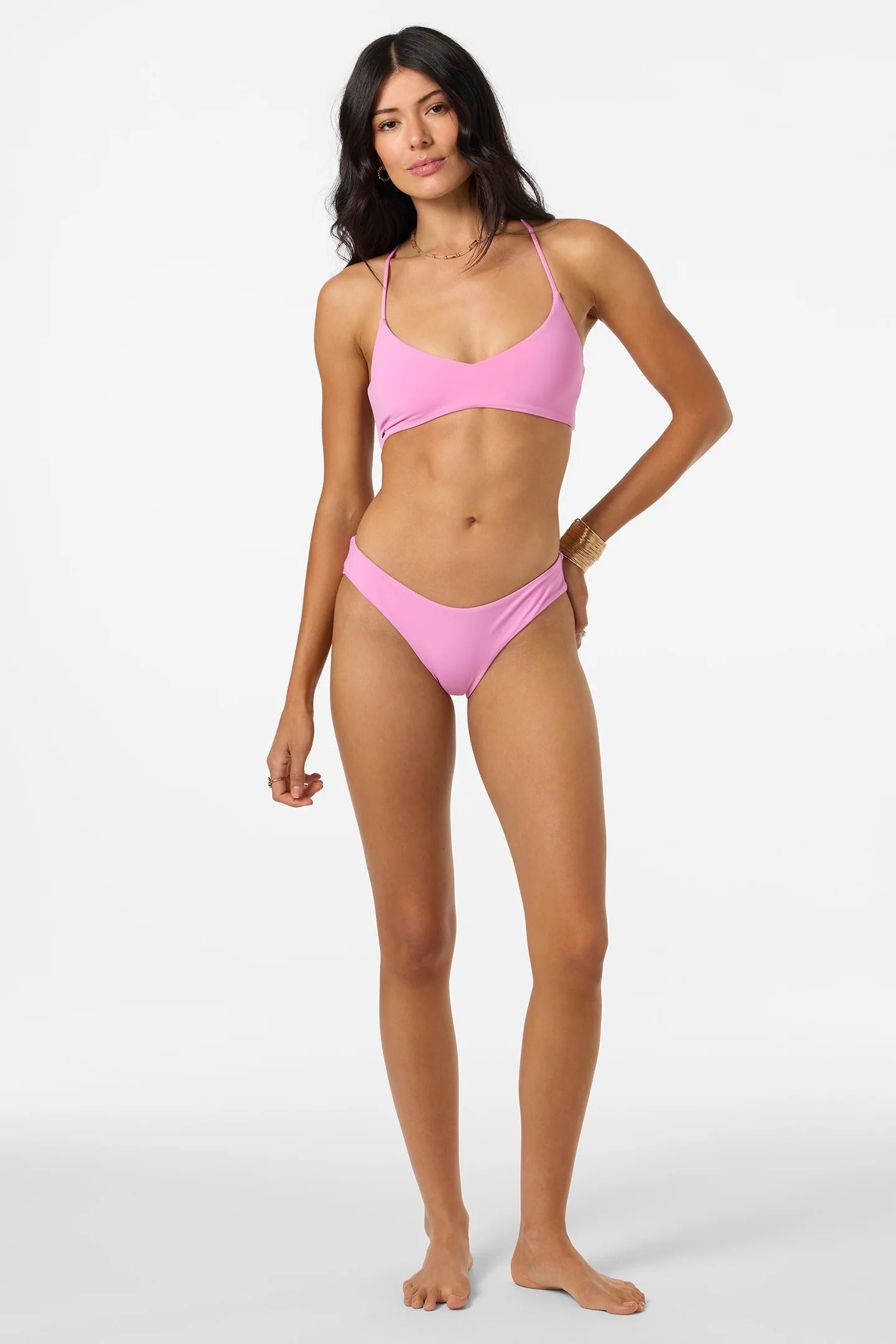 Saltwater Solids Huntington Bralette Bikini Top