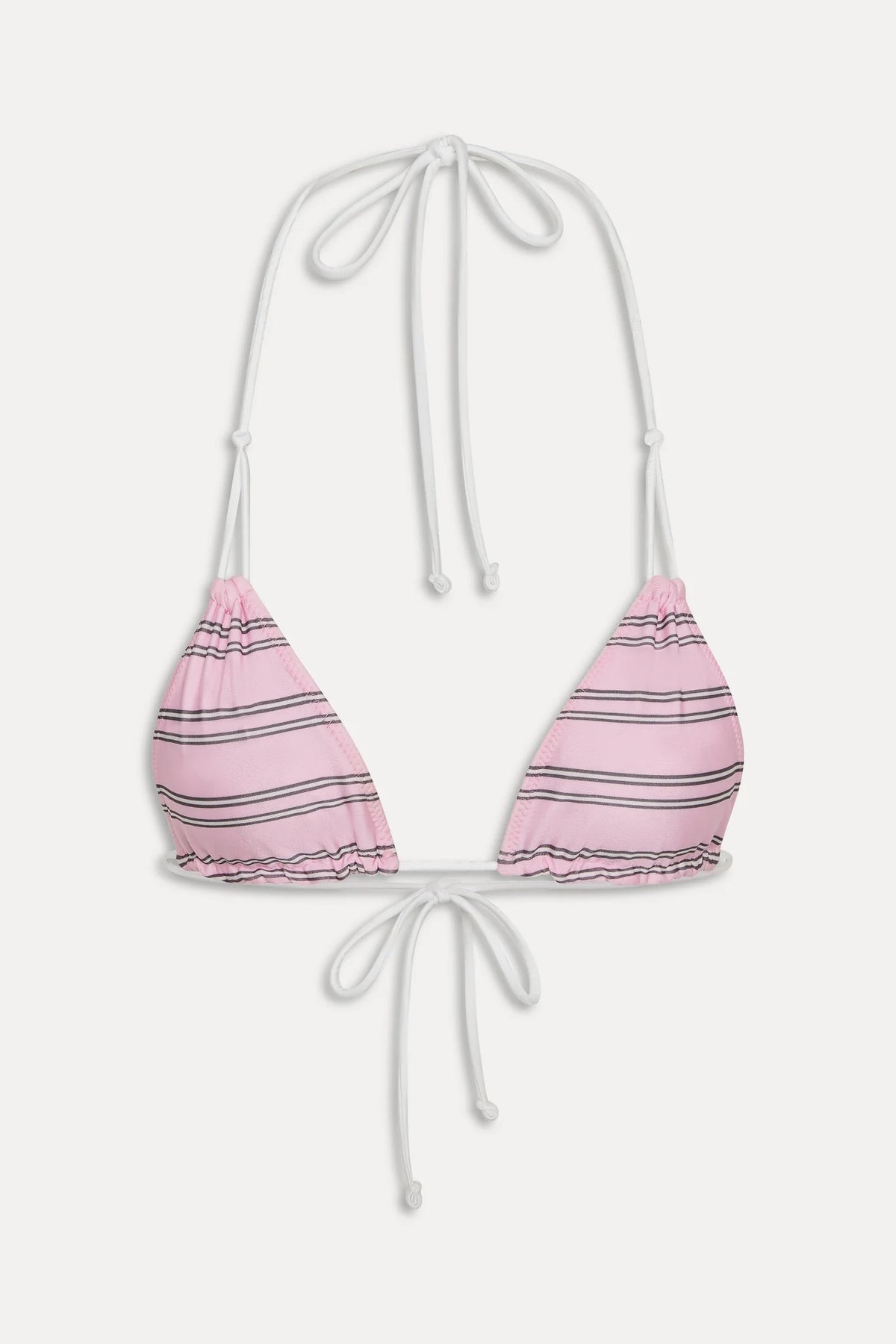 Ari Satin Triangle Bikini Top