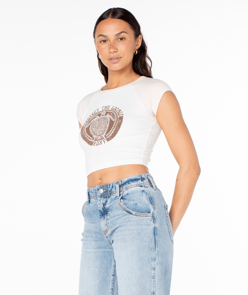 Protect The Locals Crop Tee