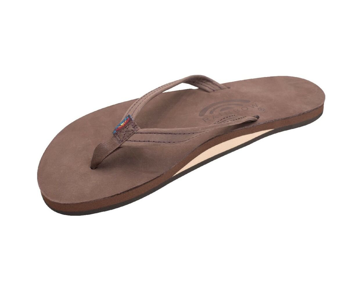 Premier Leather Single Layer Arch & Narrow Strap Sandal