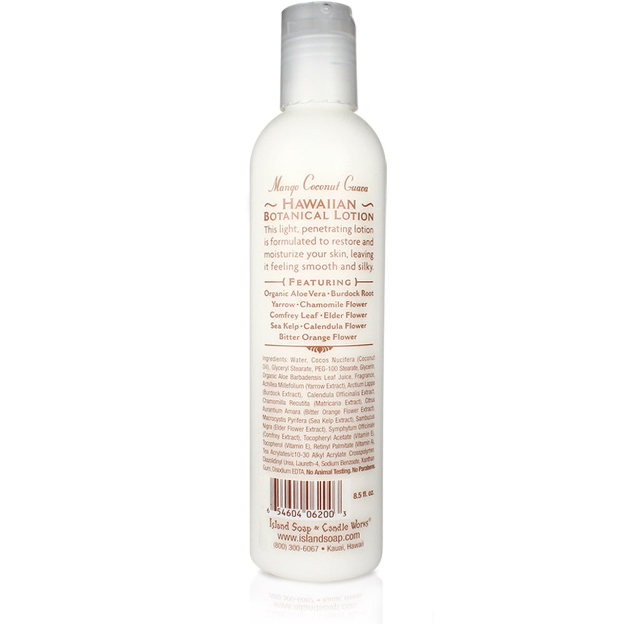 8.5 oz botanical lotion by Island Soap Company — fragrance variant