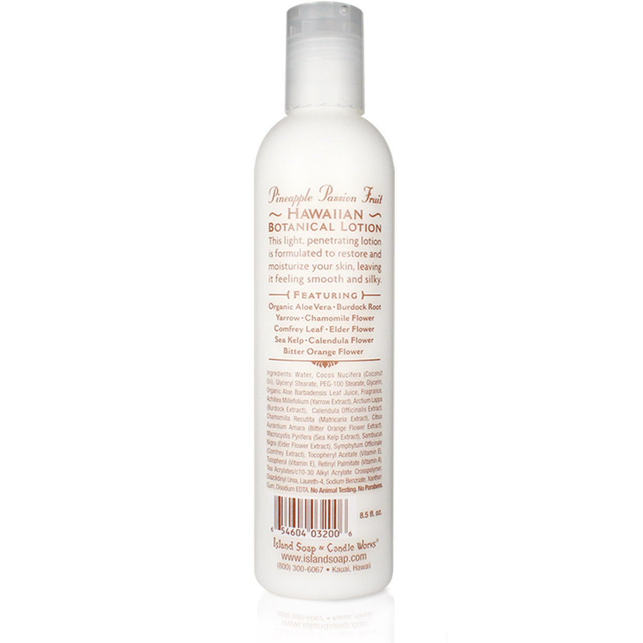 8.5 oz botanical lotion by Island Soap Company — fragrance variant