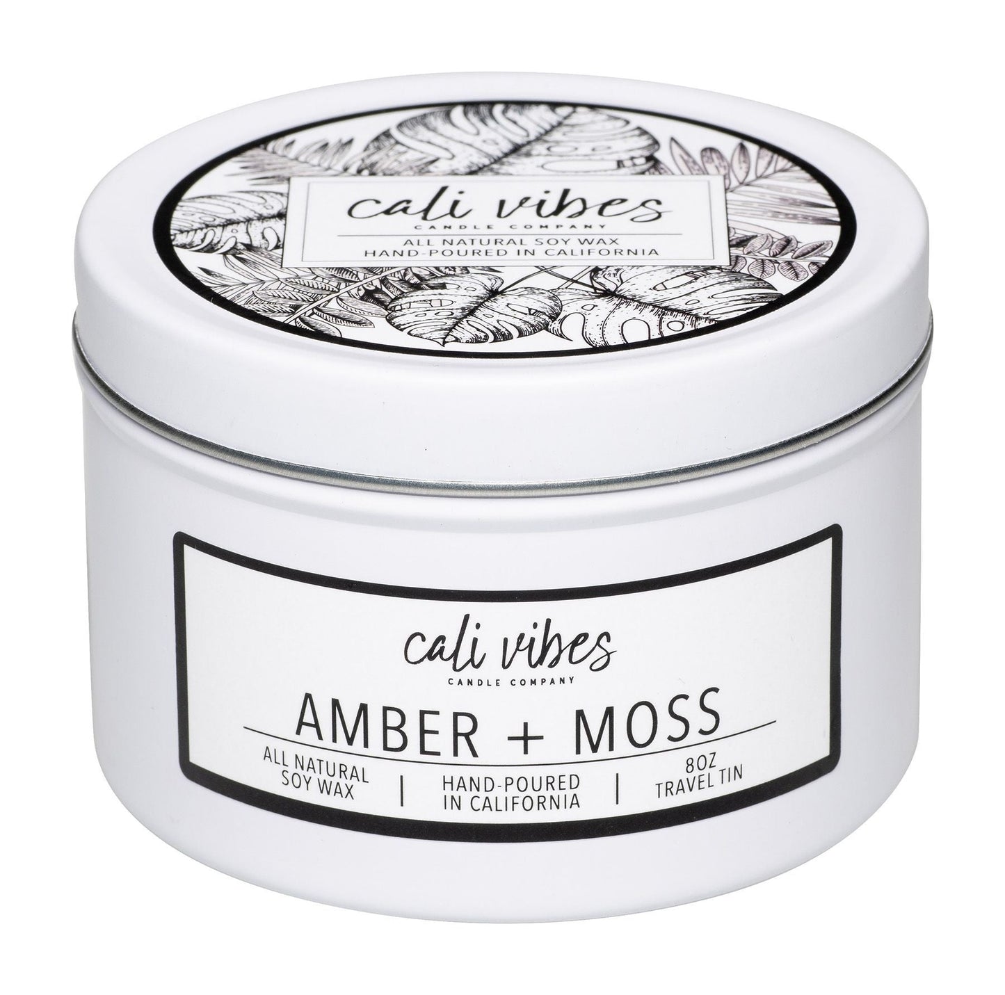 Amber + Moss Cali Vibes Candle The Bikini Shoppe