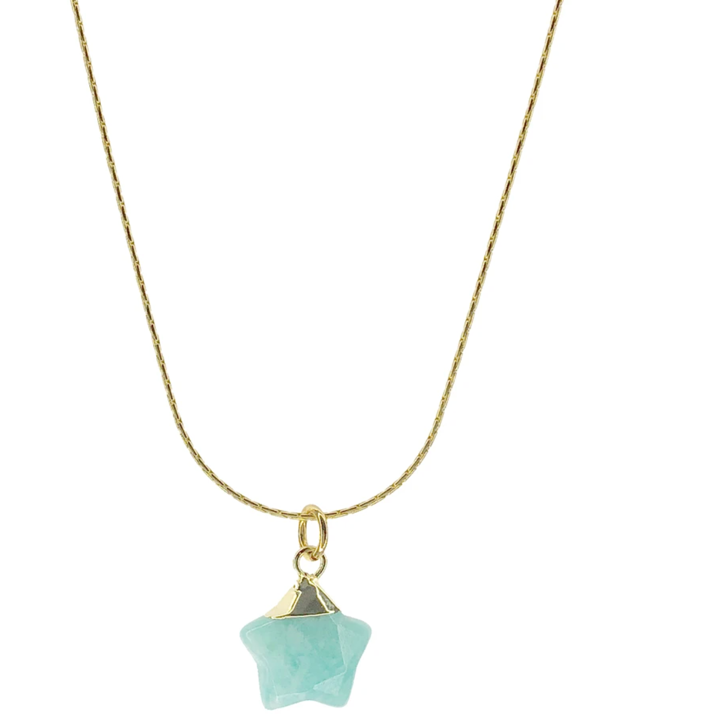 Aqua Stone Star Salty Pendant The Bikini Shoppe