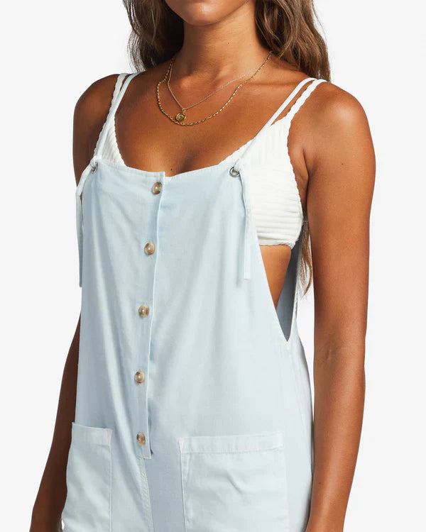 Beach Cruiser Wide-Leg Overalls The Bikini Shoppe