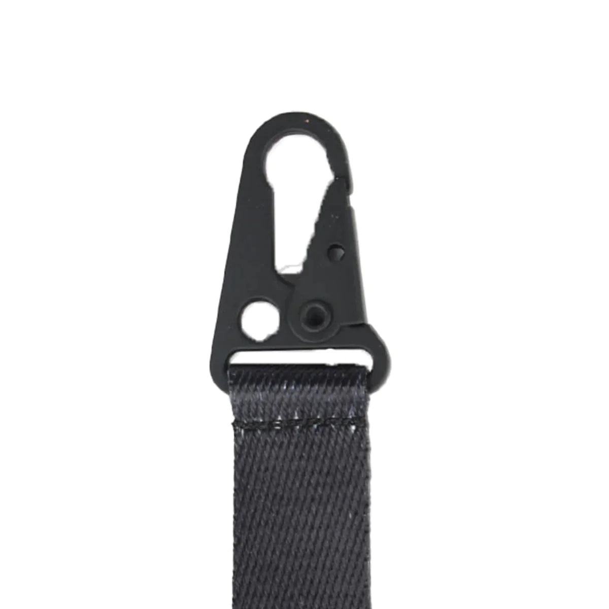 Thread keychain clip in Black by Thread Wallets — alternate view