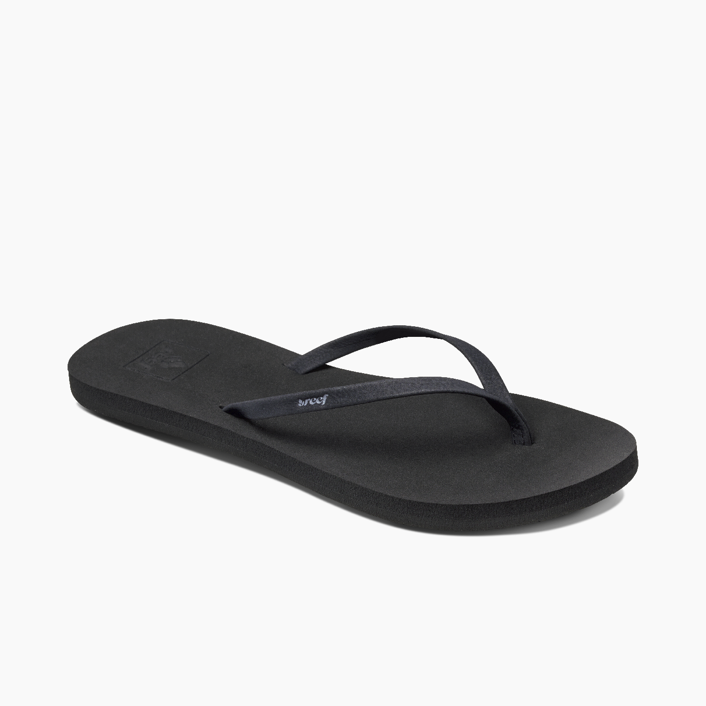 Bliss Nights sandal in Black — top view, Reef
