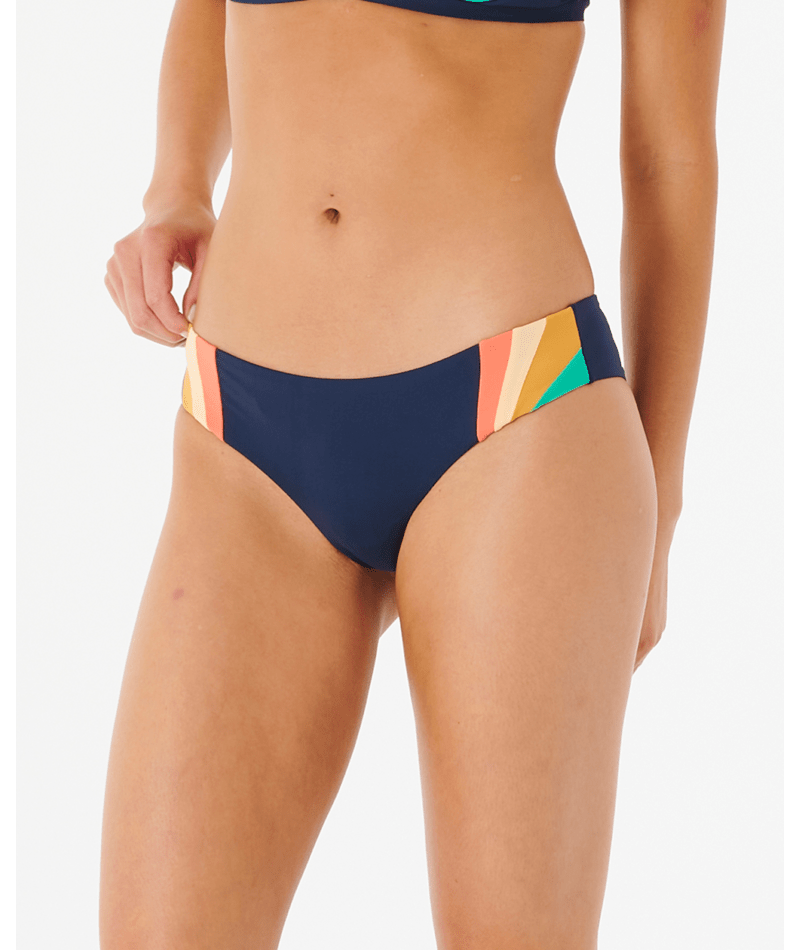 Day Break Multi Cheeky Bikini Bottom The Bikini Shoppe