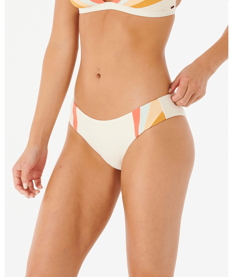 Day Break Multi Cheeky Bikini Bottom The Bikini Shoppe