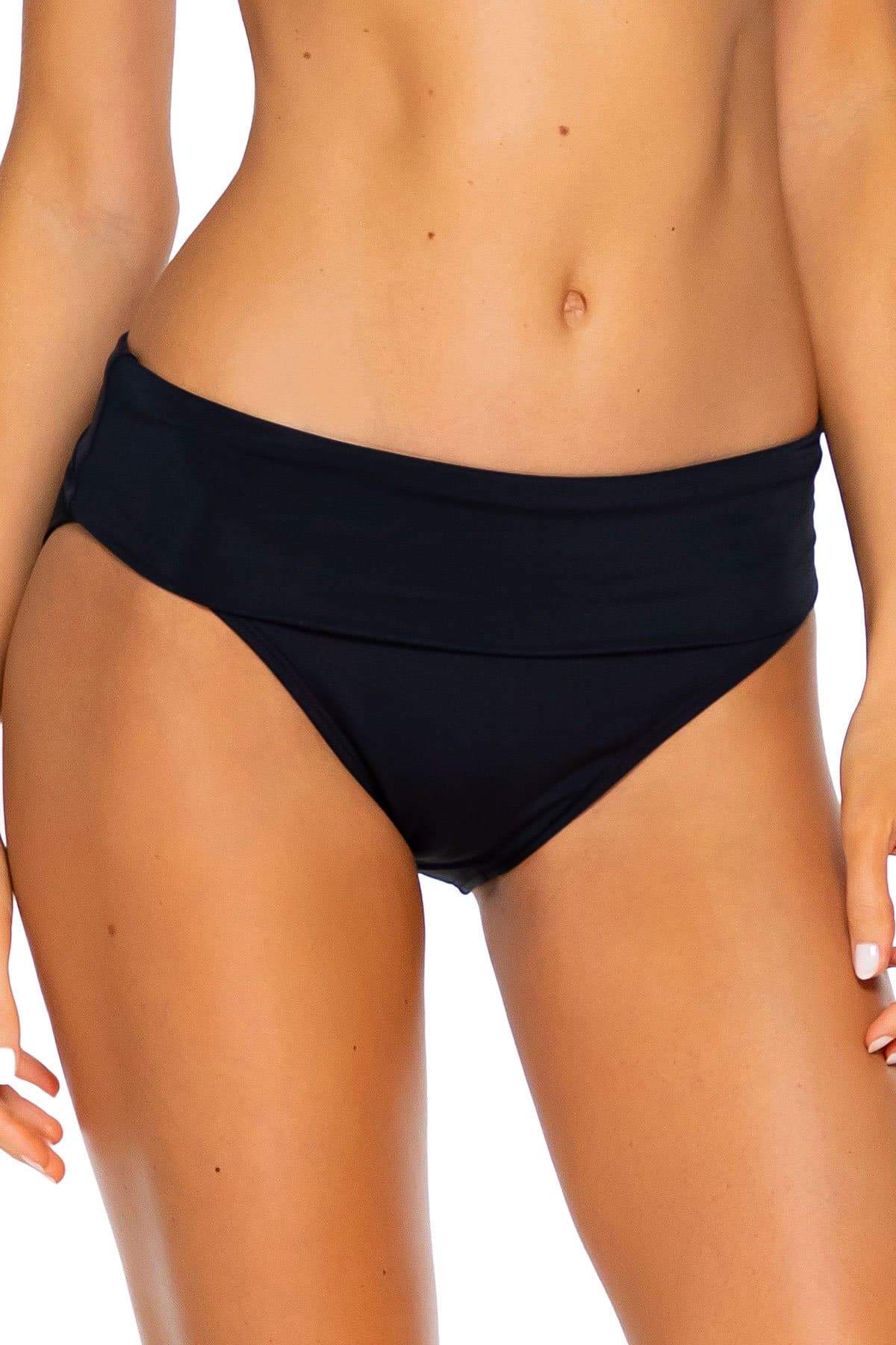 Hannah High Waist Bikini Bottom The Bikini Shoppe