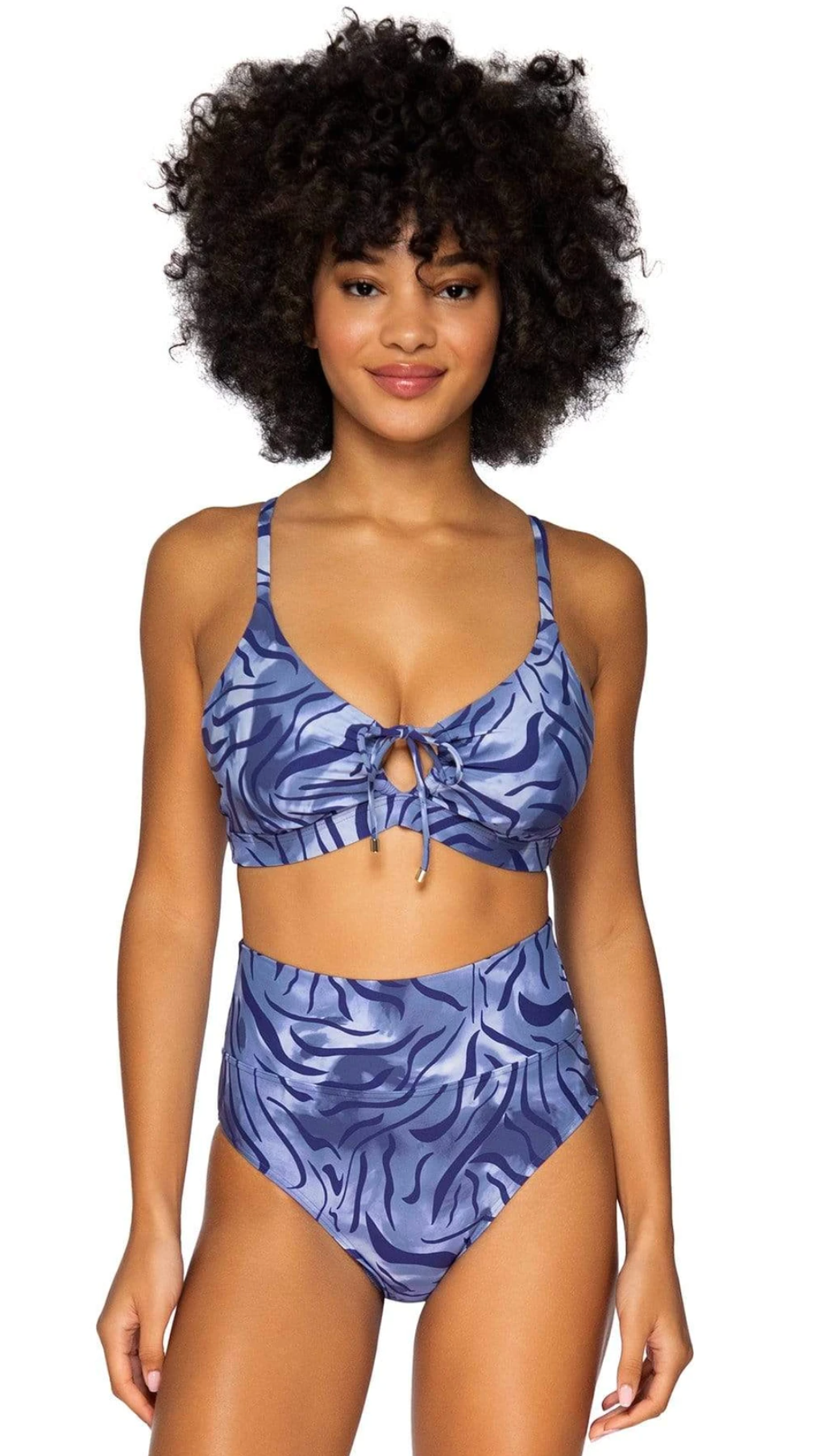 Kauai keyhole bikini top by Sunsets — full-bust D to H cup swim top, view 14