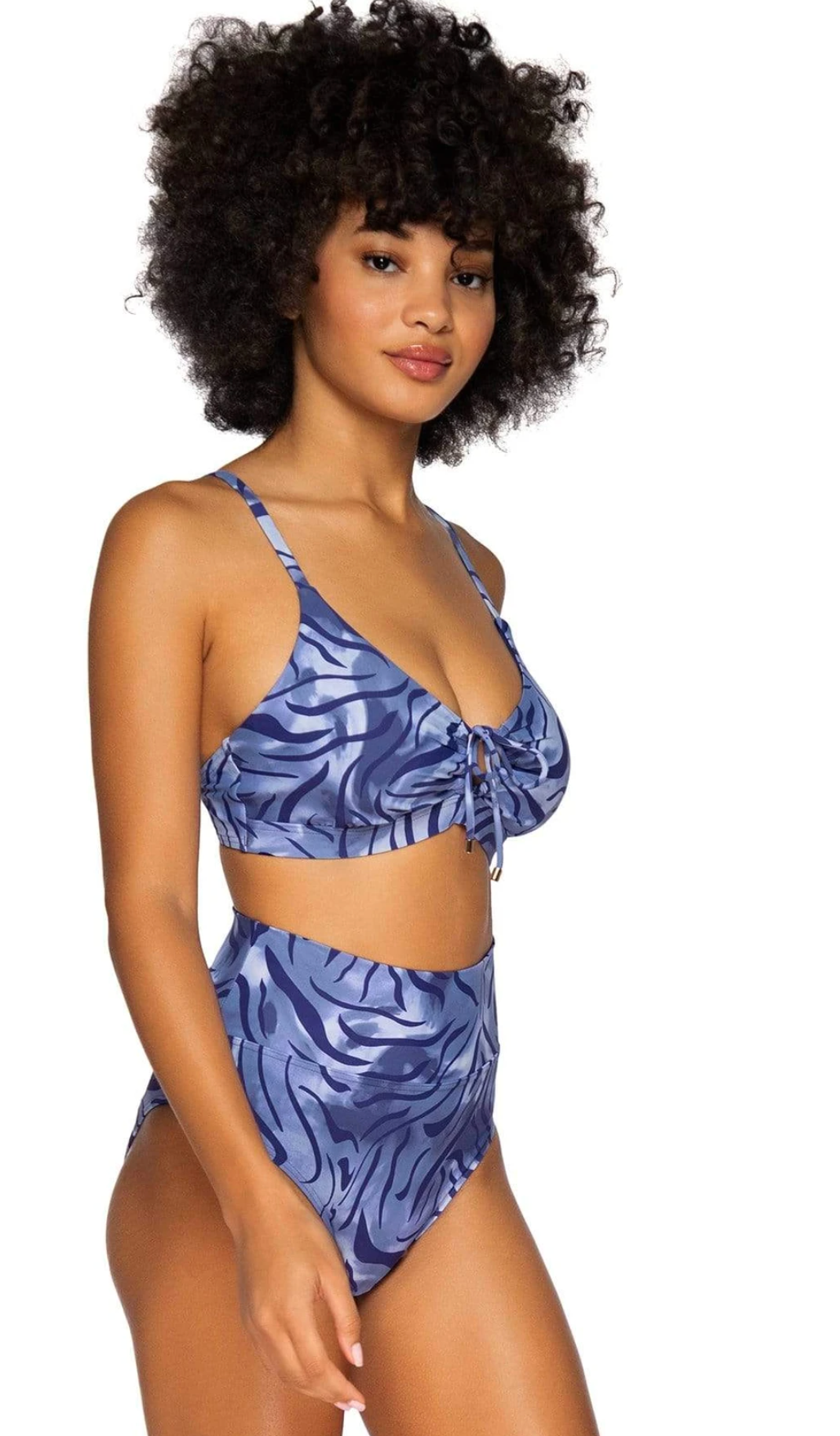 Kauai keyhole bikini top by Sunsets — full-bust D to H cup swim top, view 15