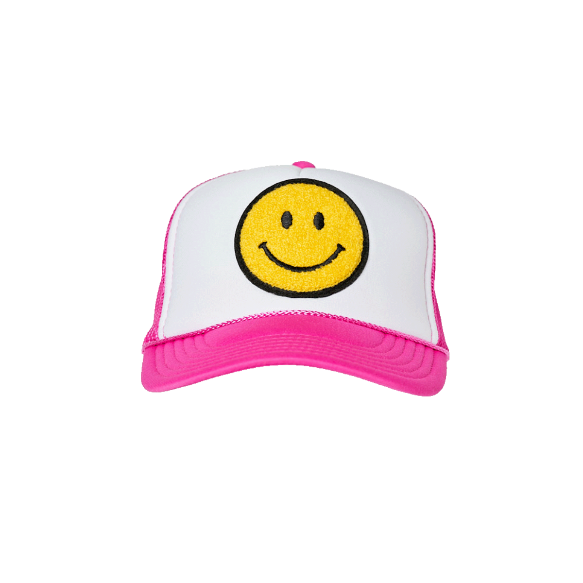 Local Beach Smiley Patch Trucker Hat