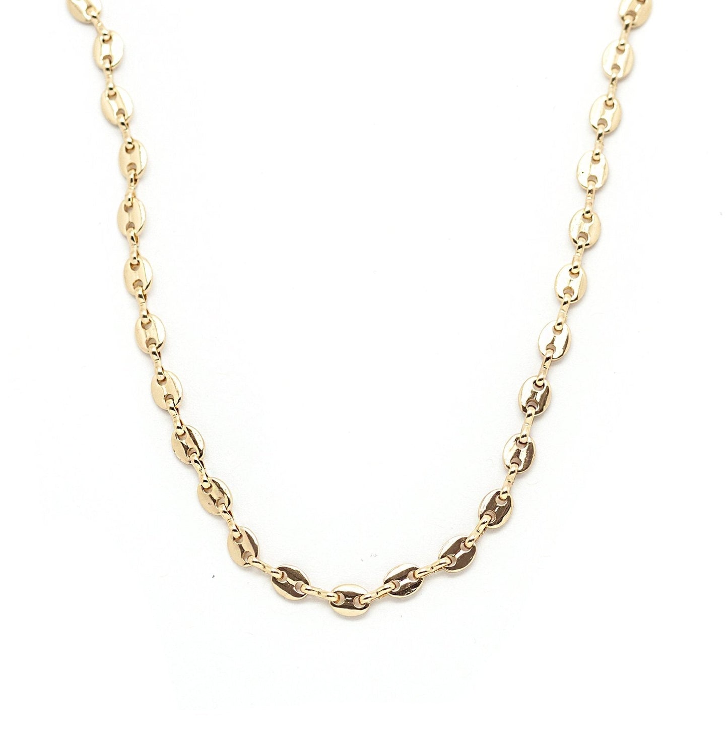 Links Salty Babes necklace by Salty Cali Jewelry — front view