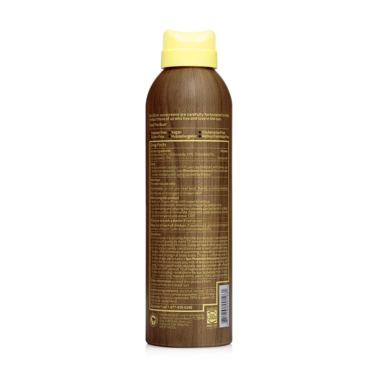 Original sunscreen spray 6oz by Sun Bum — SPF variant view