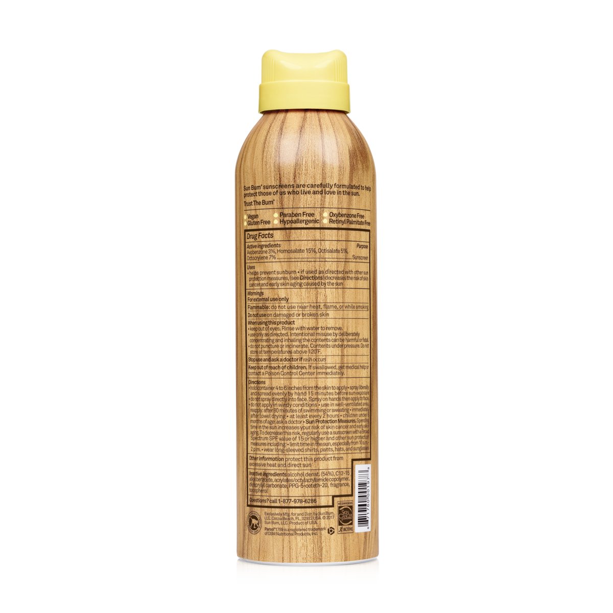 Original sunscreen spray 6oz by Sun Bum — SPF variant view