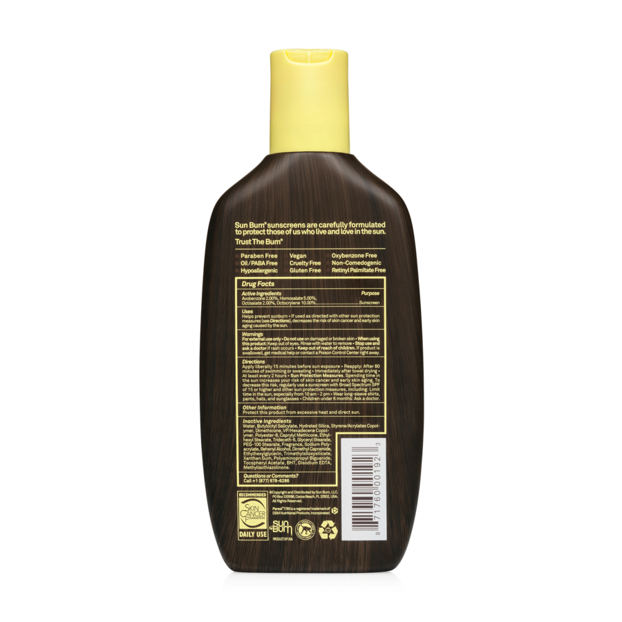 Original broad spectrum sunscreen lotion 8oz by Sun Bum — product view 2